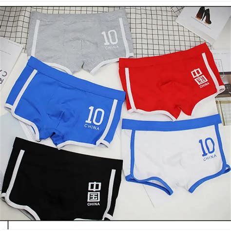 New Cockcon Mens Boxers Underwear Summer Cotton Breathable Sold Chinese Stly Male Boxers In