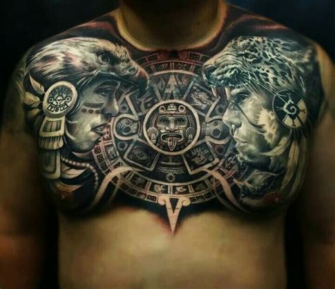 Azteca Tattoo Aztec Tattoos Aztlan Aztec Tattoo Designs Chest