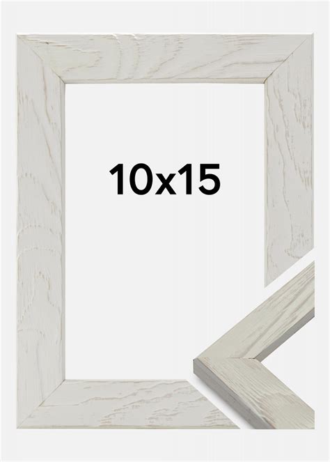 Buy Frame Segenäs White 10x15 cm here BGAFRAMES EU