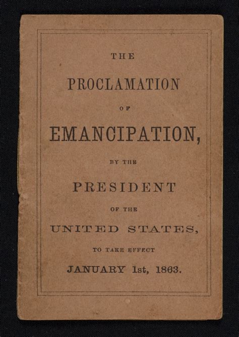 Emancipation Proclamation Quotes