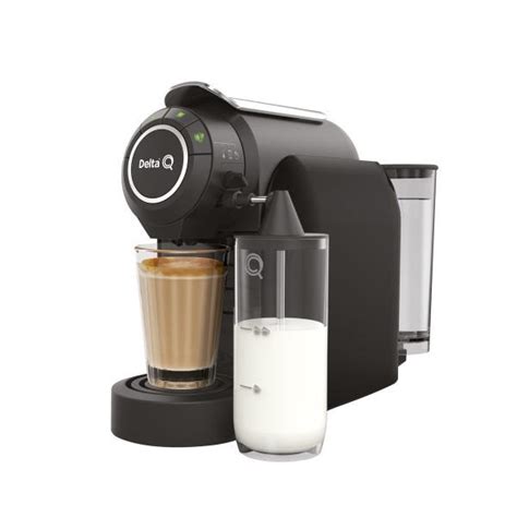 Cafeteira Expresso Delta Q Preta 220v Milk Qool Evolution Cappucino