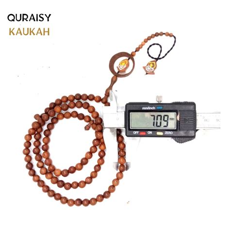 Quraisy Kaukah Paket Tasbih Kaokah Arab Bulat Dobel Terompah