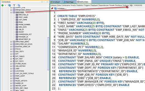 Oracle Sql Developer Configuring Object Ddl Scripts Thatjeffsmith Hot Sex Picture