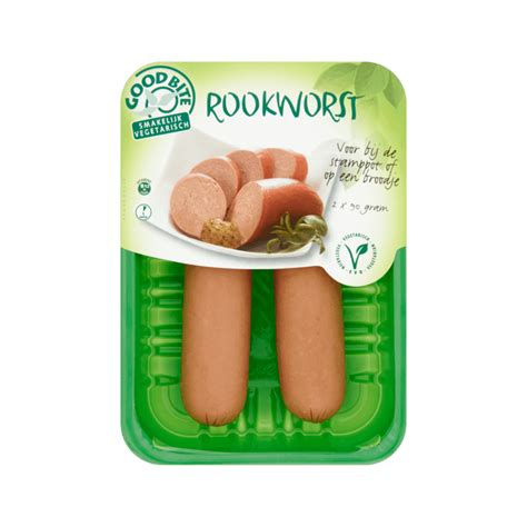 Goodbite Vegetarische Rookworst X G Bestellen Jumbo Supermarkten