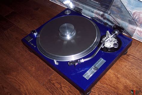 Technics Sl 1200 Mk Ll Custom High Gloss Blue Color Photo 1226215