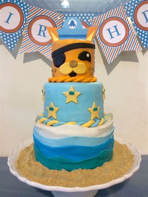 Octonauts Cake Kwazii By Love Cake Love Cake Cake Octonauts Cake