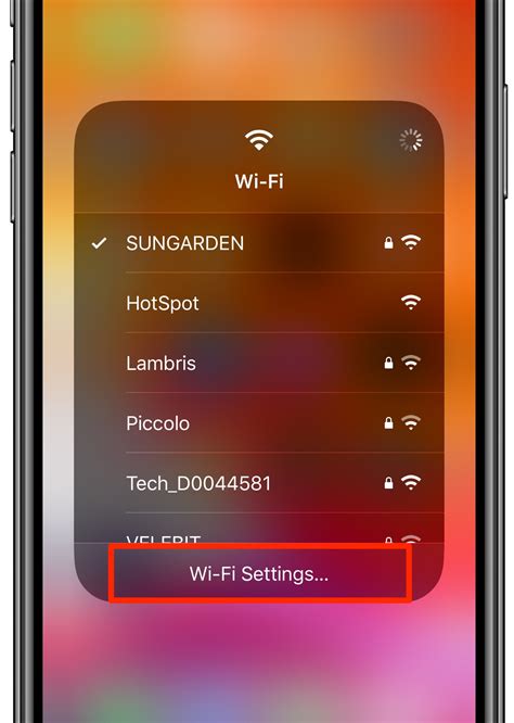 How To Connect To Wi Fi Bluetooth From Iphone Control Center