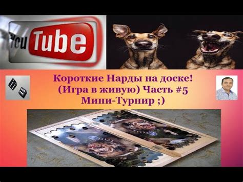 КОРОТКИЕ НАРДЫ на доске! (Игра в живую,МИНИ-ТУРНИР) Часть #5 - YouTube
