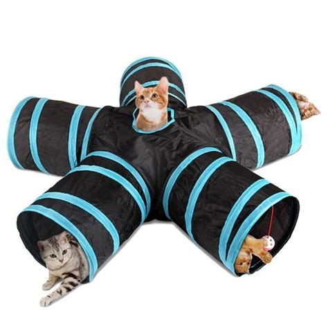 Jouet Tube Tunnel Pour Chat Jouets Pliables Pour Chaton Dr Le Formation