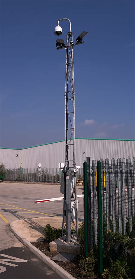 Cctv Poles And Towers For The Export Market Wec Cctv