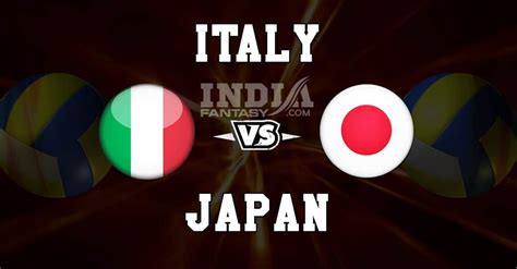 Ita Vs Jpn Dream Match Prediction Volleyball World Cup Team