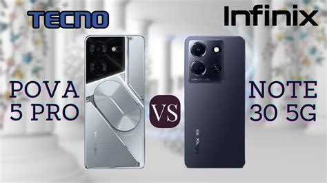 Tecno Pova 5 Pro Vs Infinix Note 30 5g Comparison Youtube