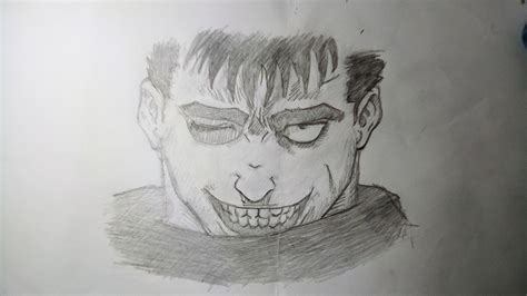 Guts smile (Fanart) : r/Berserk