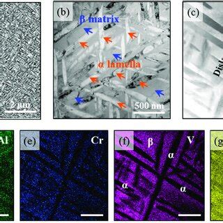 The Microstructure Of Ti 45551 Alloy After Two Stage Aging A Optical