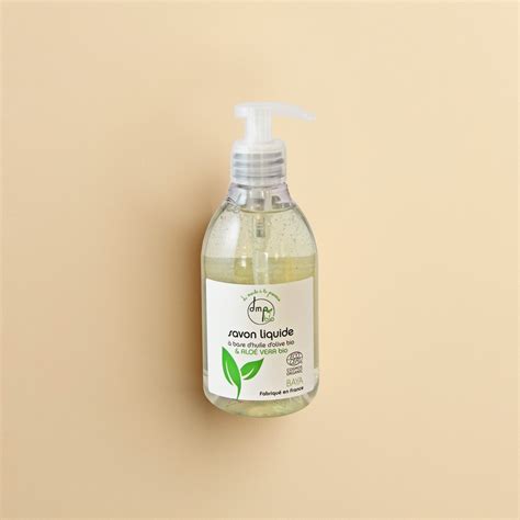 Savon Liquide Mains L Huile D Olive Bio Et Alo Vera Bio Ml Du