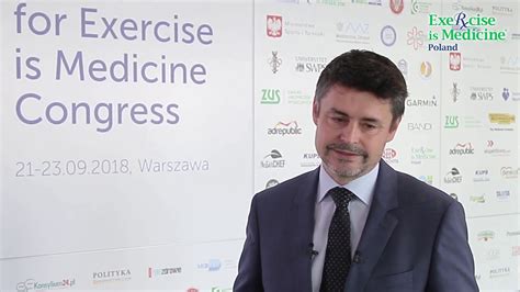 dr n med Patryk Krzyżak 7 Europejski Kongres Exercise is Medicine w