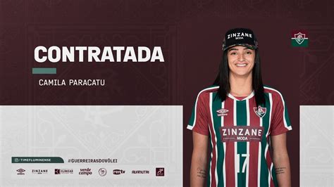 Fluminense Acerta Contrata O Da Central Camila Paracatu Fluminense