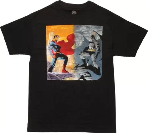 Playera Superman Vs Batman Dc Comics Original Meses sin interés