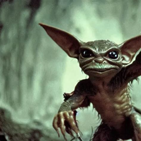 A Film Still Of A Gremlin In Star Wars Realistic Stable Diffusion