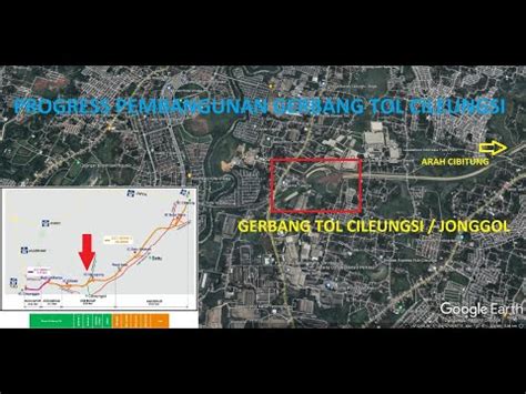 Progress Pembangunan Gerbang Tol Cileungsi Jonggol Proyek Tol Cimanggis