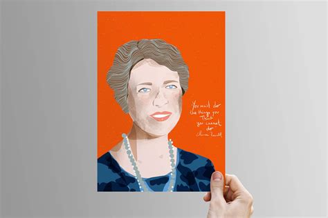 Eleanor Roosevelt Portrait First Lady