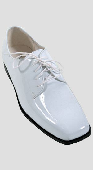 White Radio City Tuxedo Shoe Tuxedo Shoes Mens Formal Wear Dress Shoes Men