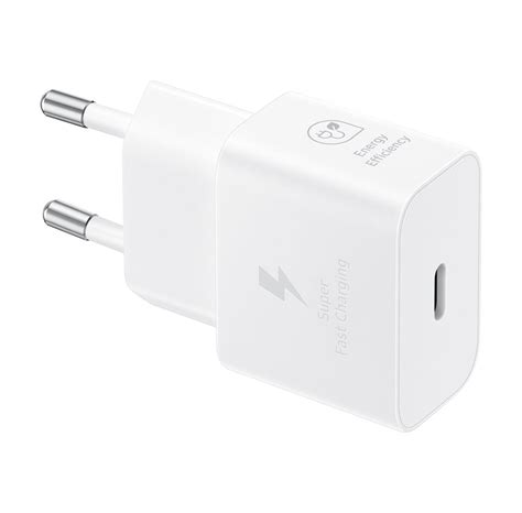 Samsung W Usb C Gan Power Adapter Incl Cable White P Lager