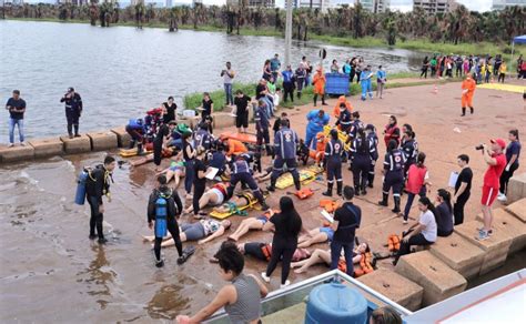 Equipes Da Sa De E Da Seguran A P Blica Participam De Simulado De