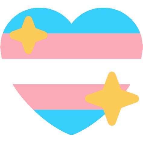 Trans Pride Heart Discord Emoji