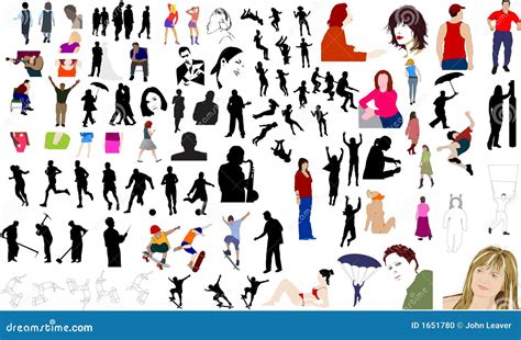 People Vector Clipart Illustrations 985 731 People Clip Art Vector Eps - Bank2home.com