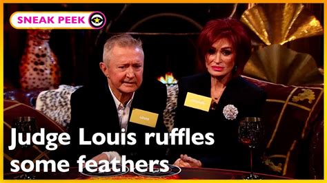 Sneak Peek Judge Louis Ruffles Some Feathers Celebrity Big Brother