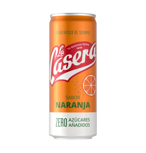 Refresco Sabor Naranja La Casera