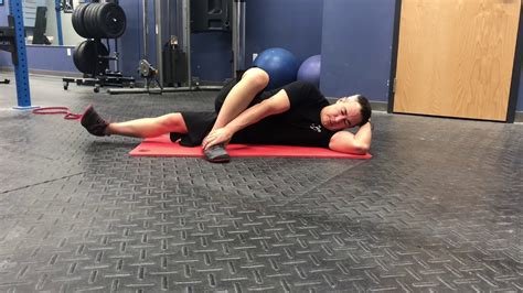 Side Lying Hip Internal Rotation Adduction Youtube