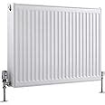 Milano Compact Modern White Type 22 Central Heating Horizontal Double