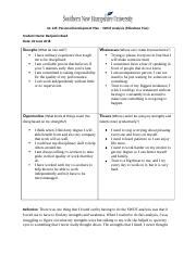 Final Project Milestone Two Swot Analysis Docx Ol Personal