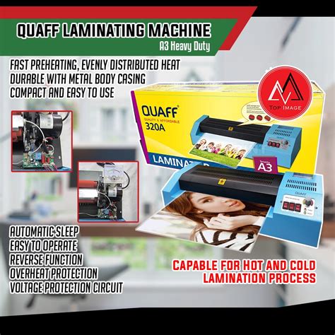 Quaff A Laminator Hot And Cold Laminating Machine Also For A And