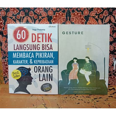 Jual Buku Detik Lansung Bisa Baca Pikiran Karakter Pribadi Orang