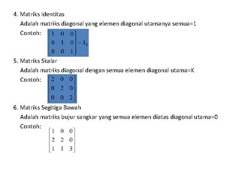 MATEMATIKA LANJUT 1 MATRIKS Dosen Fitri Yulianti SP