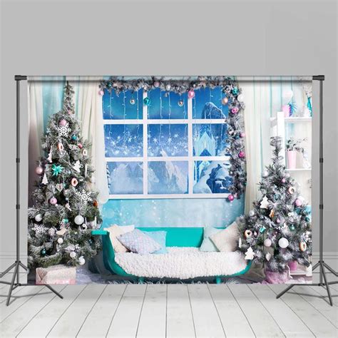 Lofaris Ice And Snow World Windows Scenery Backdrop For Winter