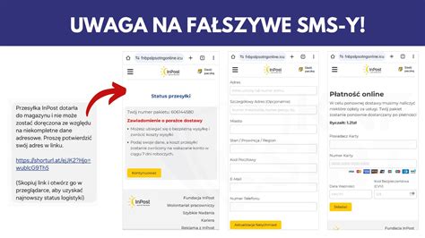 Kolejne Oszustwo Na Inpost Uwa Aj Na Sms Y