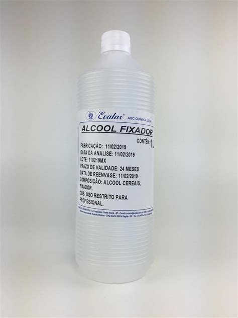 ALCOOL DE CEREAIS FIXADO 1L SUICA CAMPOS