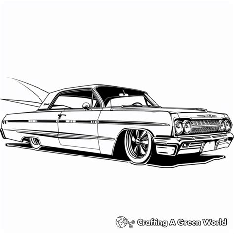 Lowrider Coloring Pages Free And Printable