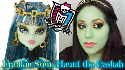 Monster High Doll Frankie Stein Makeup Youtube