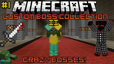 Crazy Bosses Minecraft Custom Boss Collection Ii Youtube