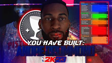 NBA 2K23 PRIME ANDRE DRUMMOND BUILD DOMINANT USEFUL SLASHING PURE