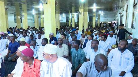 Live Khutba Na Swala Ya Ijumaa Masjid Haqq Karume Rabi Ul Thani