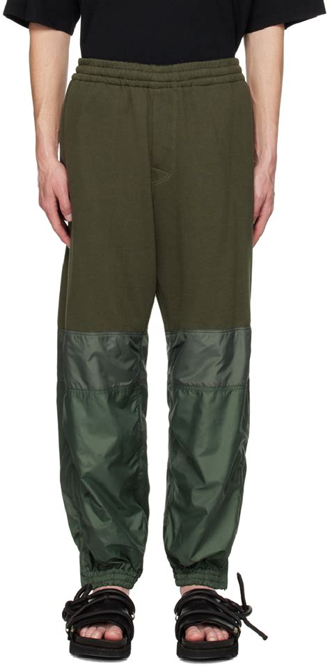 Undercover Khaki Paneled Sweatpants Undercover