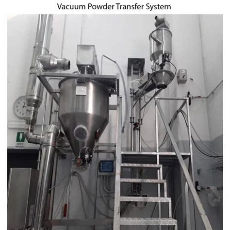 Stainless Steel Vacuum Powder Transfer System Capacity Ton Hr At