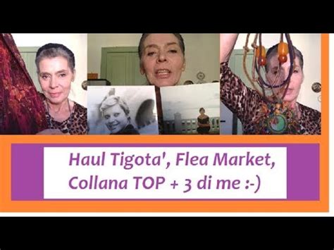 Haul Tigota Flea Market Collana Top Di Me Youtube