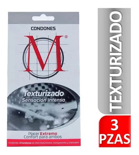 Condones De Látex M Force Texturizado 3 Piezas MercadoLibre